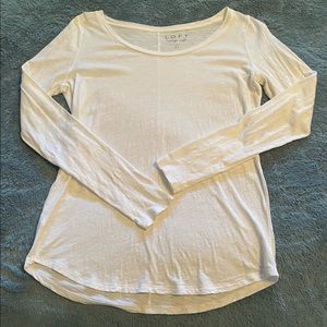 LOFT vintage soft long-sleeved shirt